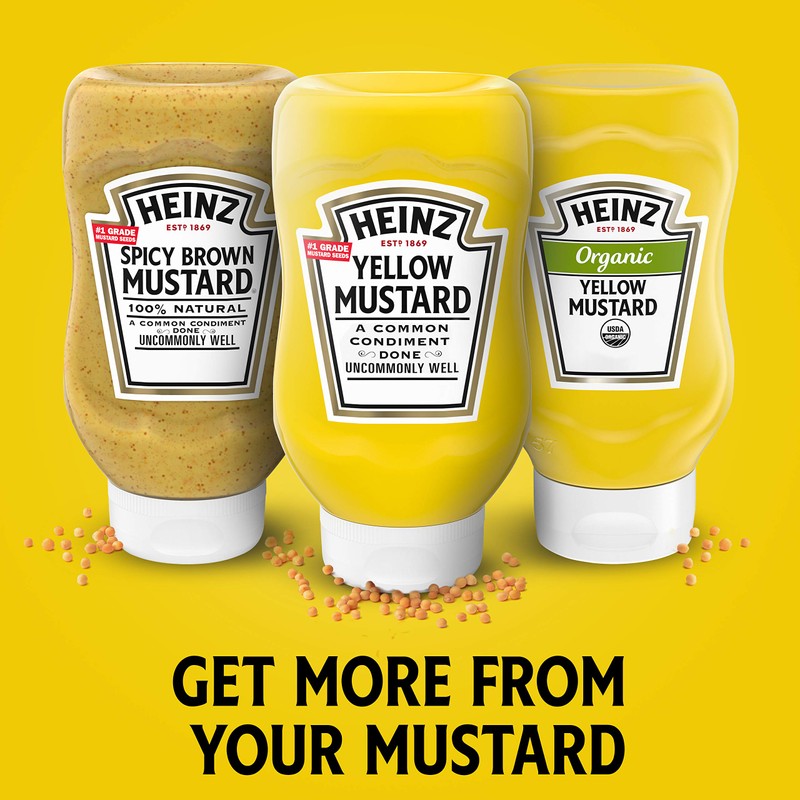 Heinz Yellow Mustard, 20 Ounce