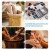 100pcs Pedicure Liners Disposable - Plastic Footbath Spa, Soak Liner
