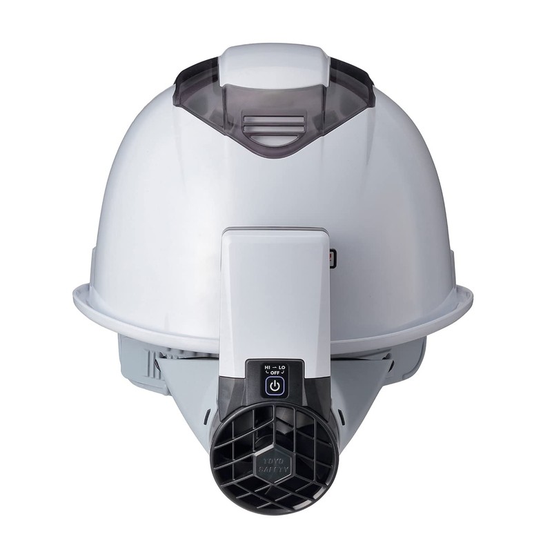 Toyo Safety Helmet Mount Blower No. 7703 White