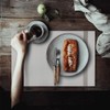 HALESEY Washable placemats Set of 6 Non Slip placemats for