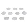 10Pcs Engraved Rune Stones Palm Stones Healing Witch Rune Stone