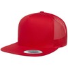 Yupoong Men's YP Classic Trucker Cap, OSFA Red