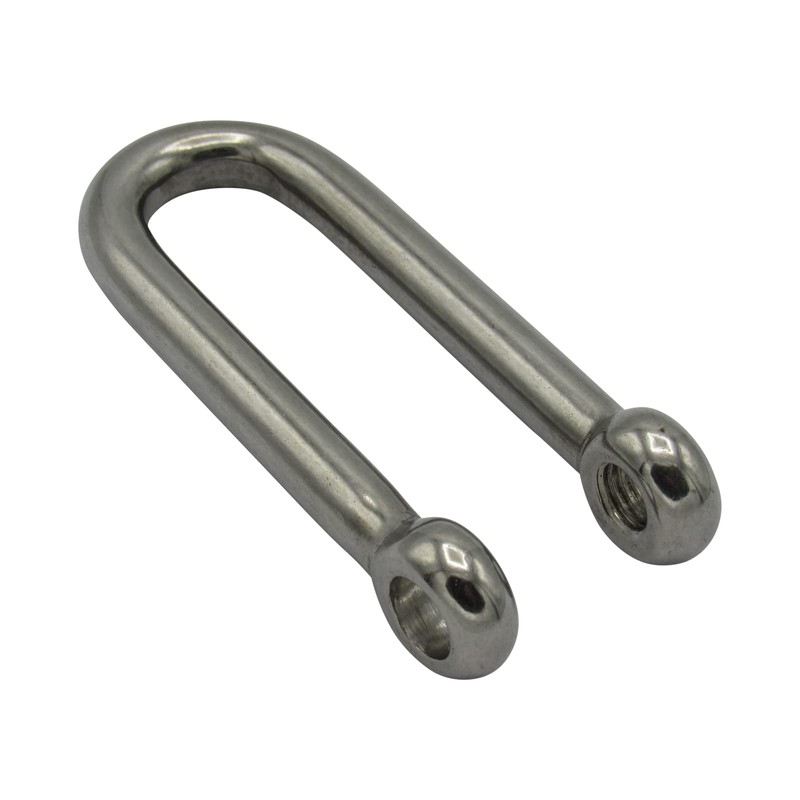 Long D Shackle Stainless Steel 8MM (Marine Boat Rigging Sails