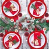 30 PCS Red Paper Placemats Round Place Mat Glitter Disposable