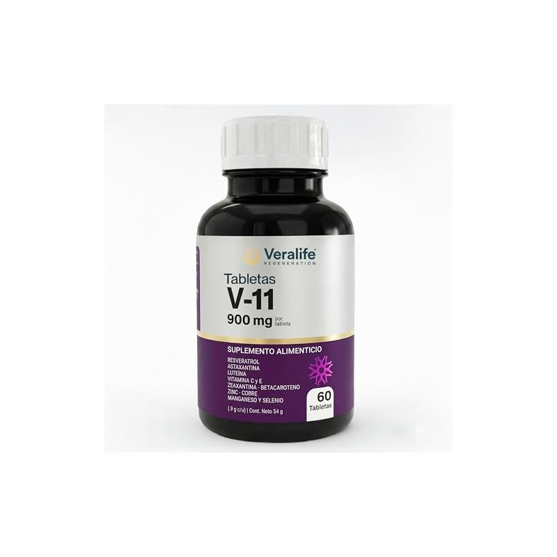 Veralife Suplemento Alimenticio Resveratrol Astaxantina Capsulas Gramo Nutricional Nanonutricion Multivitaminico
