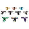 10PCS Colorful Metal Hinge Clips Multifunctional File Money Clamps for