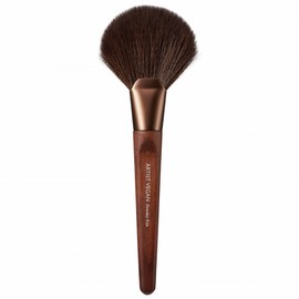 Too Cool for School Artist Vegan Powder Fan Brush, Mixed Colors, 1 Piece / 투쿨포스쿨 아티스트 비건 파우더 팬 브러쉬, 혼합색상, 1개
