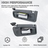KUAFU Driver Side and Passenger Side Sun Visor Compatible with
