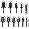 NSIoutlet 11pcs Swaging Drill Bit Tool Set Flare Pipe Expanders