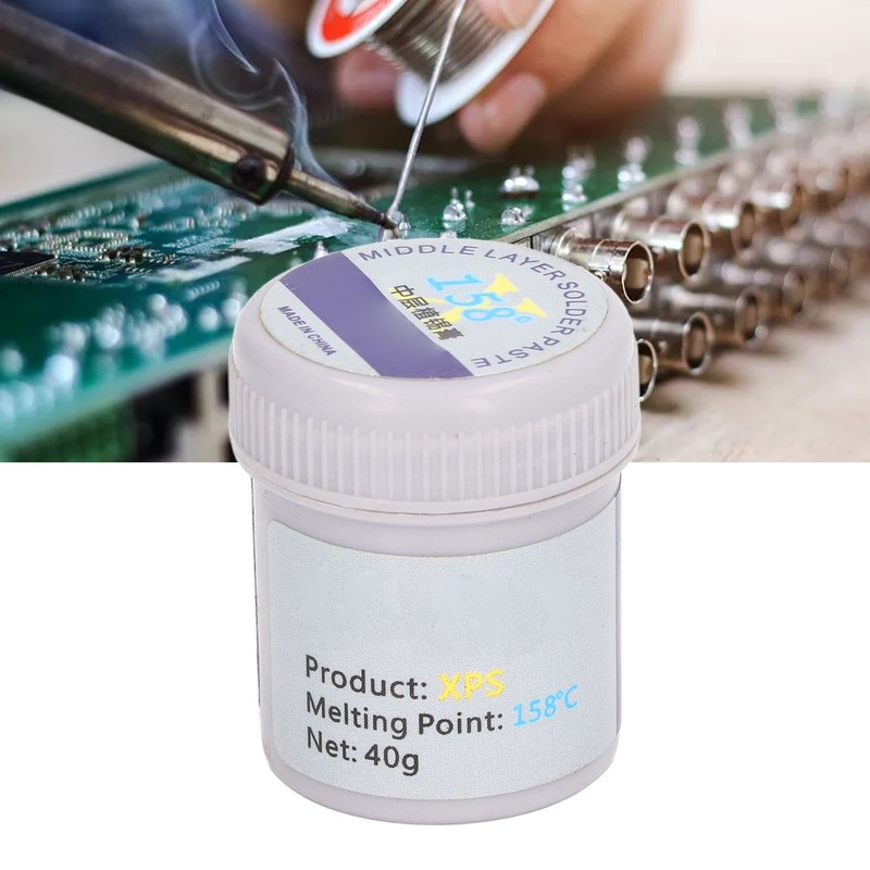 Low Temperature Tin Solder Paste Strong Compounding Force BGA Use