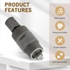 yorpyep Flywheel Puller, Rotating Thread-on Rust-proof Stator Removal Tool, Motorcycle