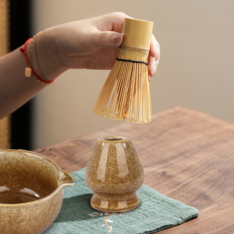 Matcha Set-Set of 7 Matcha Kit for Ceremony Matcha Whisk