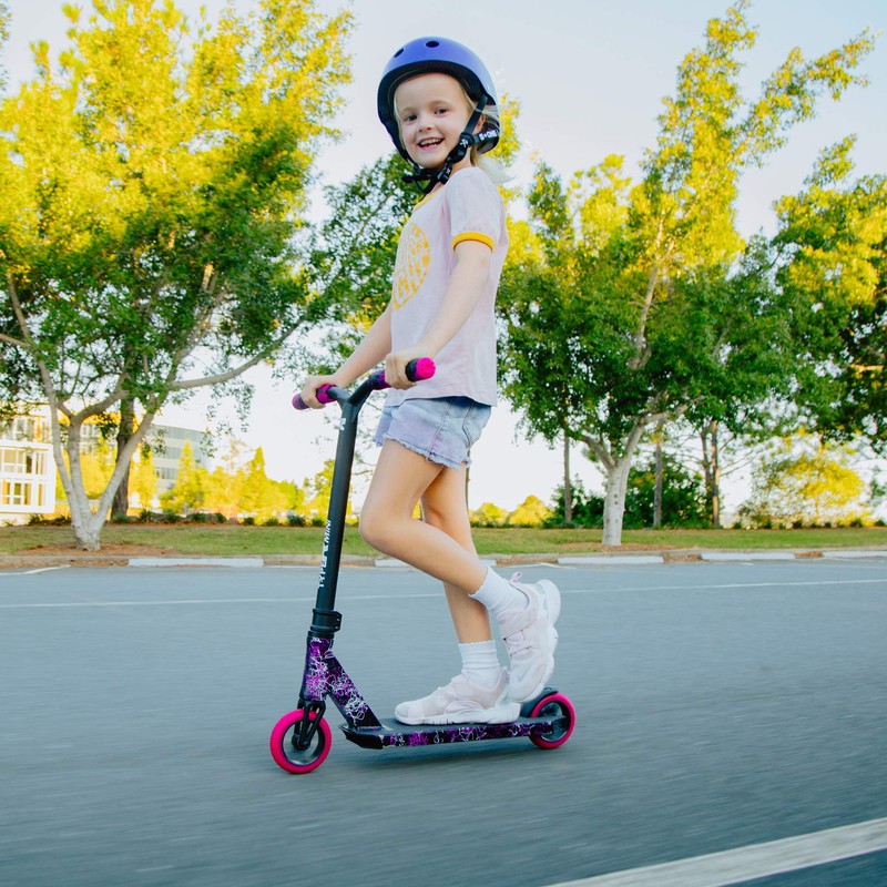 Type R Mini Complete Scooter (Pink Splatter)