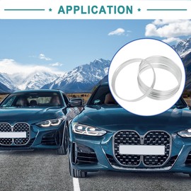 ACROPIX OD 72.6mm to ID 71.6mm Aluminium Alloy Car Hub Centric Rings Wheel Bore Center Spacer Replacement - Pack of 4