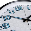 Plumeet Night Light 13'' Bedroom Wall Clocks with Silent Non-Ticking