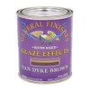 General Finishes Water Based Glaze Effects, 1 Pint, Van Dyke