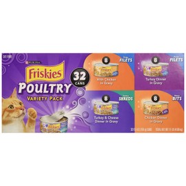 Friskies Purina Poultry Variety Pack, 11 lb