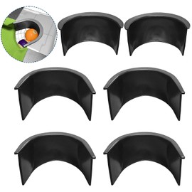 MoyanSuper Pool Table Pocket Liners 6 Pc Billiards Liners Replacements 4 Corner 2 Side Pocket Liners Parts for Pool Table