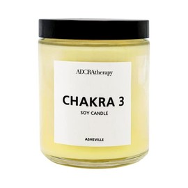 Adoratherapy Chakra Healing Lotion Candle Number 3