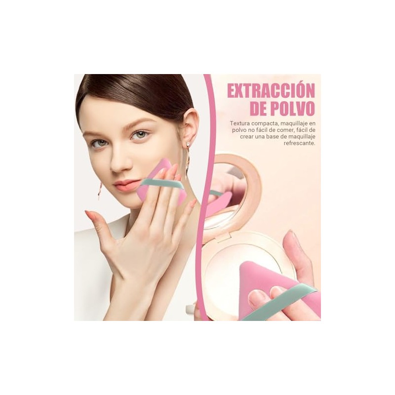 22 Piezas Set de Maquillaje, Esponja De Maquillaje Multifuncional, Borla