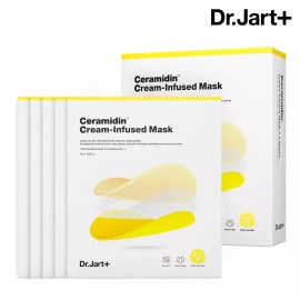 Dr. Jart+ 닥터자르트 세라마이딘 크림-인퓨즈드 마스크 5매 Dr. Jart+ Ceramidin Cream-Infused Mask 5 Sheets