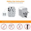 TESSAN Universal Travel Adapter International Plug Adaptor with 2 USB