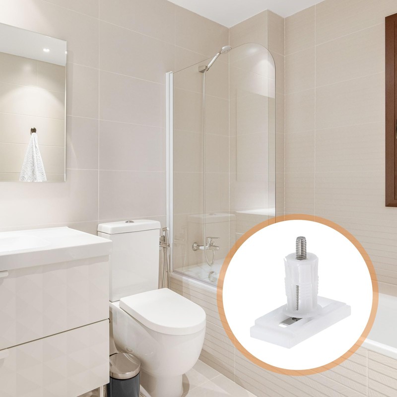 sourcing map 2Pcs Toilet Seat Cover Hinge, 45mm Blind Hole