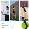 Bionmove Support Socks for Men and Women, 1 Pair Knee