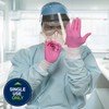 HALYARD PINK UNDERGUARD Nitrile Exam Gloves, Powder-Free, 4.7 mil, Extended