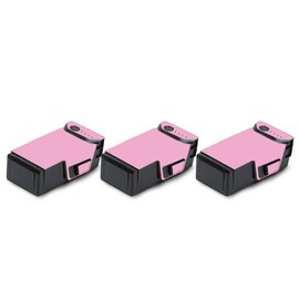 MightySkins Skin Compatible with DJI Mavic Air Drone - Solid Pink | Battery (3 Pack) | Protective, Durable, and Unique Vinyl Decal wrap Cover | Easy to Apply, Remove | Made in The USA