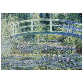 MyPuzzle Claude Monet's Water Lilies and Japanese Bridge (1899) - Premium 500 Piece Puzzle - MyPuzzle Special Collection by Æpyornis