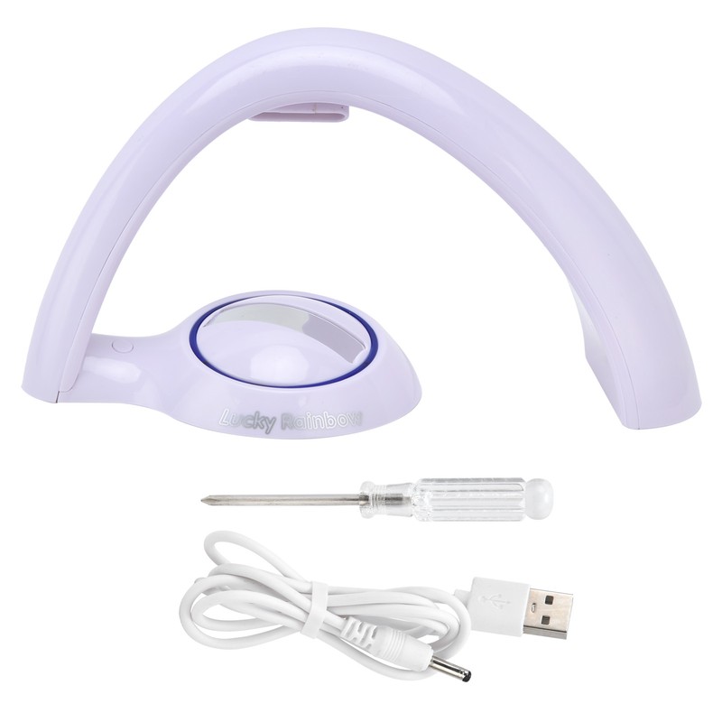 Rainbow Projection Lamp Colorful ColorChanging USB Power Supply Projector Light