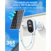 LAXIHUB Cámara Seguridad Exterior Solar Inalámbrica WiFi 3MP 2K