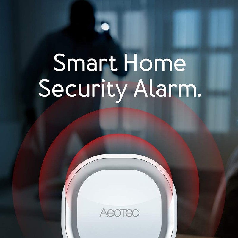 Aeotec Siren 6, Z-Wave Plus S2 Enabled Zwave Siren Safety