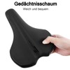 FIFTY-FIFTY MTB Saddle, Comfortable Memory Foam Bicycle Saddle, Soft Waterproof
