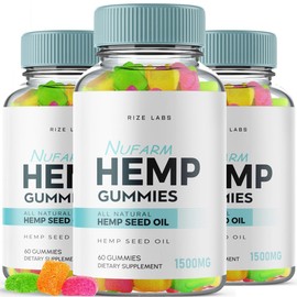 rize labs (Pack of 3 Nufarm Gummies, Advanced Formula Gummy for Better Sleep, Supplement to Support Total Body Balance, Gummies for Healthy Mind and Body, Nu Farm Gomitas Review (180 Gummies)