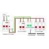 2Pcs Surge Protective Devices DC Photovoltaic Arrester 2P 40KA with
