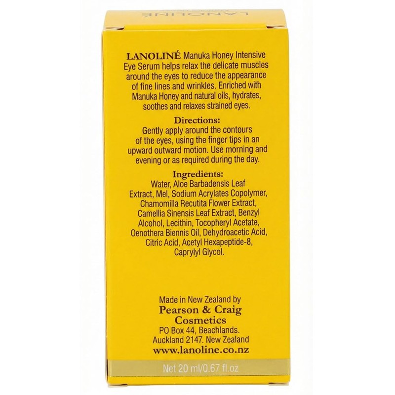 Lanoline Manuka Honey Intensive Antiaging Eye Serum