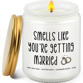 Wedding Gifts for Couples, Engagement Gifts for Friends, Unique Bridal Shower Gifts Groomsmen Gifts Bridesmaid Gifts, Women Get Married Gifts Anniversaries Gifts - HBESTIE Scented Candle