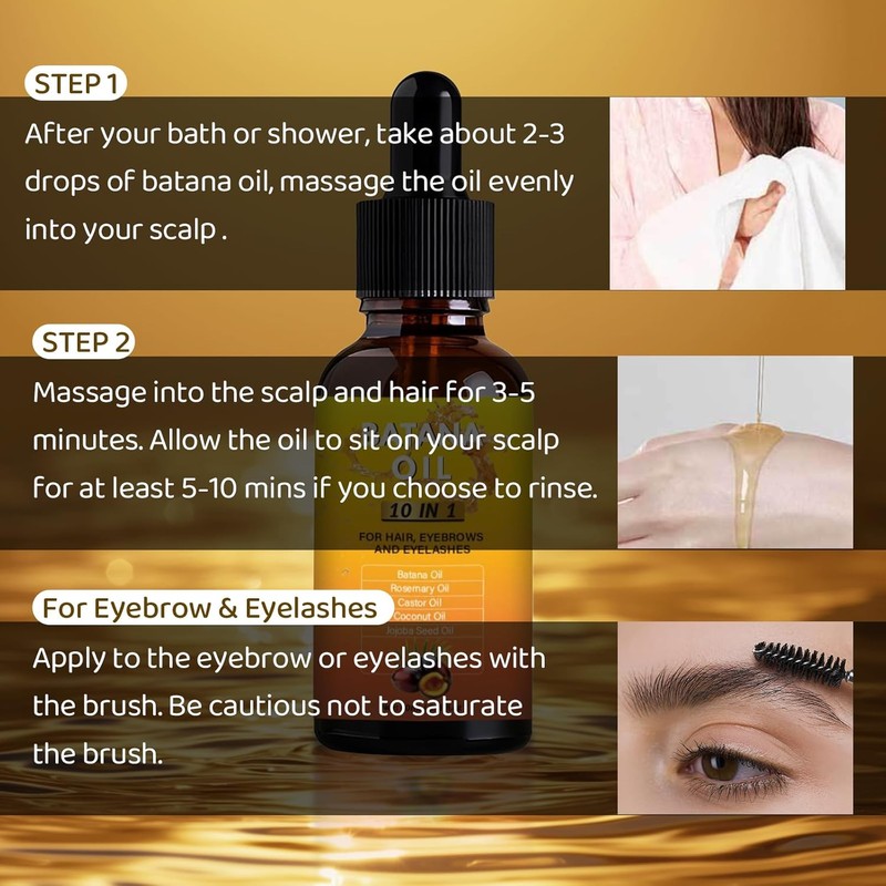 Batana Oil for Hair, 60ml, Pure & Natural