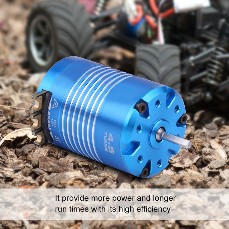 2 Poles 540 4.5T/13.5T Sensored Brushless Motor RC Part for
