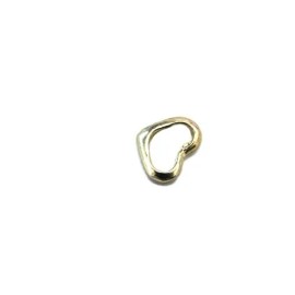 Twin's Jewelry Heart #4 14k Yellow Gold Charm pendant
