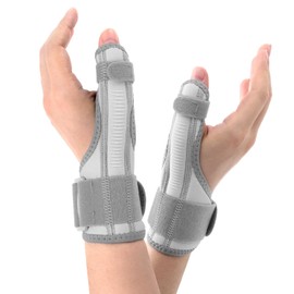 GADITIEK Thumb Brace Right & Left, Adjustable Thumb Orthosis, Thumb CCD Joint Bandage Left and Right for Stabilising Rizarthrosis, Tendonitis, Arthritis