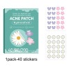40/80/100/200pcs Pe Acne Patch Skincare Cute Design