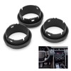 3pcs Air Conditioning Switch Knob Covers Rings Replacement for Land
