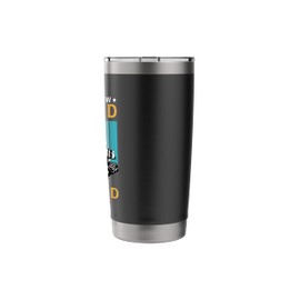 Retired Snow Plow Truck Driver for Snowplow Retirement Stainless Steel Insulated Tumbler