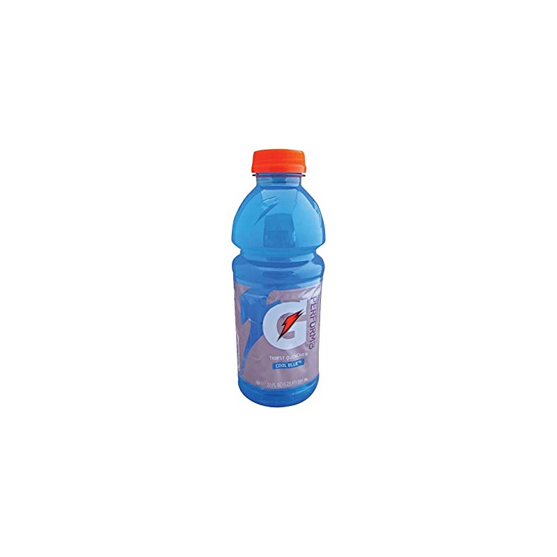 Gatorade Cool Blue, 20 Oz, Pack of 24