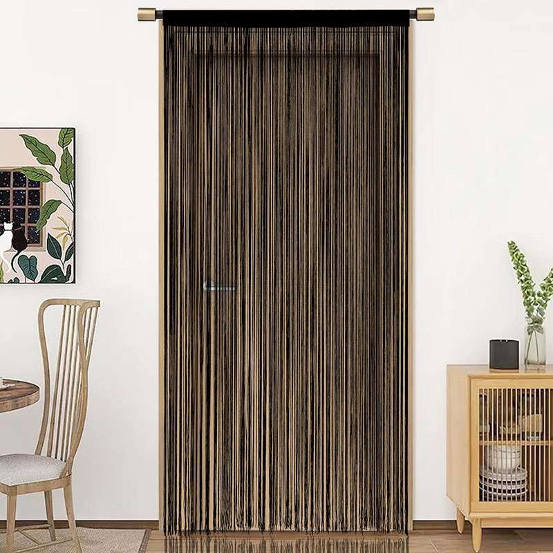 HSYLYM String Door Curtain Window Decoration Room Divider Decoration Single