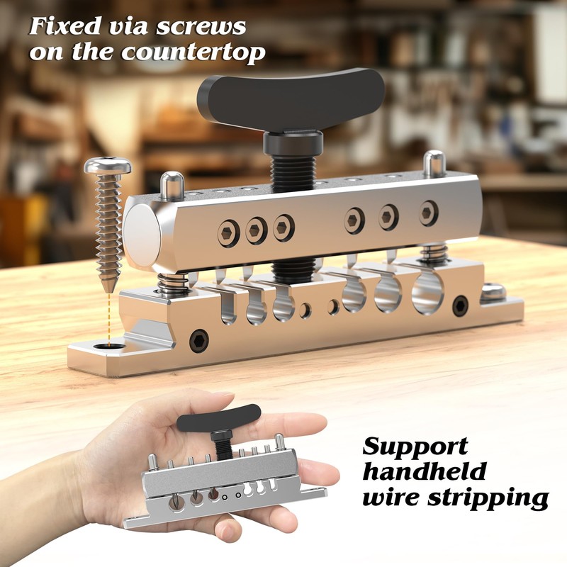 YehgoMade Adjustable & Portable Wire Stripper Machine – High-Efficiency Cable