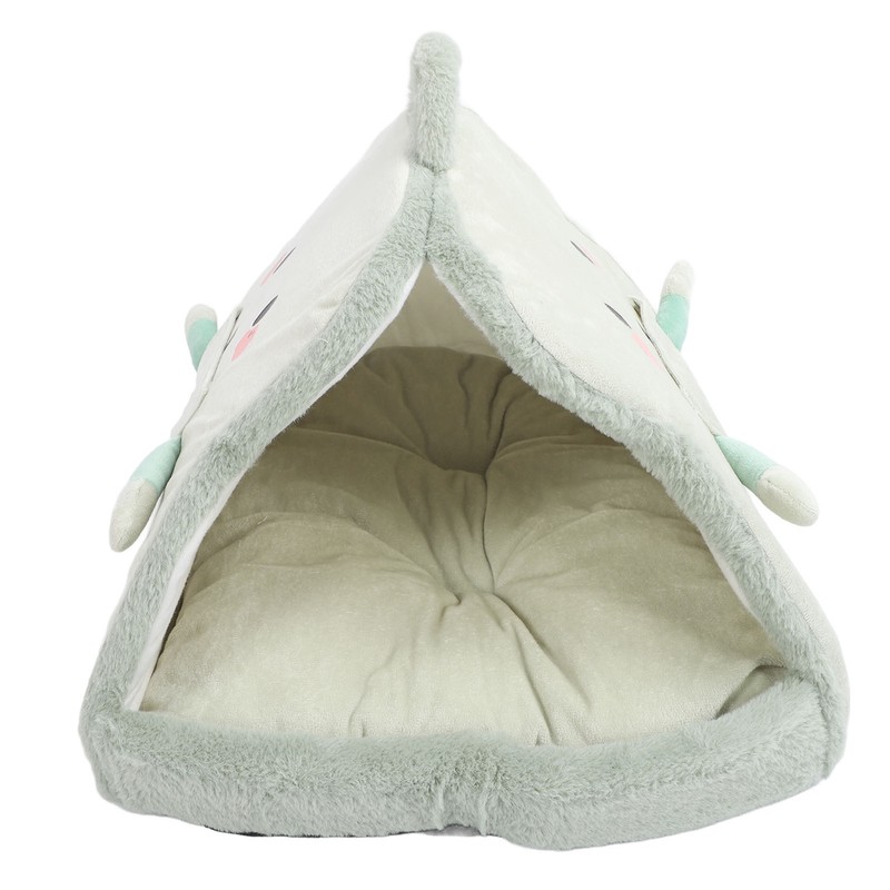 Pet Tent Cave Bed Soft Comfortable Breathable Warm Cat Bed